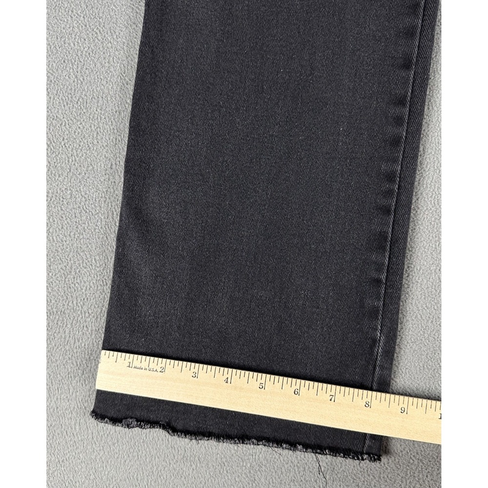 Lip Service Jeans Mens 36x34 Black Faded Distressed Stretch Jeans Punk Rock Goth - Picture 9 of 12